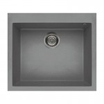 Lavello Quadra 105 57x50 1 Vasca Light Grey 97 Elleci LKQ10597 