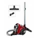 Bosch BGC05AAA2 Serie 2 Aspirapolvere senza Sacco Potenza 800W Salvaspazio Rosso