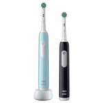 Spazzolino elettrico PRO 1 SERIES Duo Edition Black e Blu PRO 1 3DW BK TQ Oral B