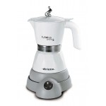 Ariete 1358 Caffettiera Moka Aroma Elettrica Bianca 2/4 tazze 400 W