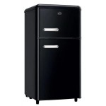 Frigorifero Libera Installazione Doppia Porta con celletta Freezer Classe F Altezza 110 cm Nero DCG Eltronic MF110BCDP