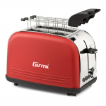 Tostapane Toaster Red e Silver Girmi TP5702