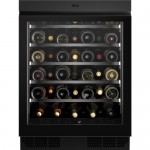 Cantinetta Vino da Incasso 40 Bottiglie Classe G Altezza 82 cm Sottotop Estetica Matt Black nero opaco AEG AWUS040B8B