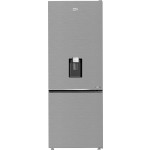 Frigorifero Combinato Libera installazione Total No Frost Classe E Altezza 192 cm Larghezza 70 cm Dispenser Acqua Finitura Metal Look Beyond Beko B3RCNE564HDXB