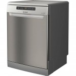 Lavastoviglie Libera installazione 60 cm 14 coperti Classe D Terzo Cesto Accciaio Inox Indesit DFO 3T133 A F X 