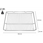 Griglia forno 31 x 455 x 375 mm Bosch Siemens Neff Originale HZ634000 00577170