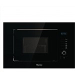 Forno Microonde da incasso con Grill 20 Litri Altezza 38 cm Nero Hisense HB20MOBX5G 