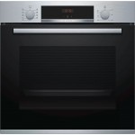 Forno da Incasso Multifunzione Elettrico 60 cm Acciaio Inox  manopole push-pull Serie 4 Bosch HBA534BS0