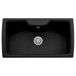 Plados HR0860-70 Lavello 1 vasca Serie Harmony 86-00 finitura 70 ULTRAGRANIT BLACK MATT 