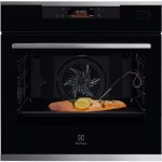 Forno da Incasso Multifunzione Elettrico 60 cm Vapore Termosonda Vetro Nero con Finiture Inox Antimpronta A++ SteamBoost Serie 800 Electrolux KOBBS 39 WX