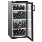 Cantina Vini Vinothek Libera Installazione 164 Bottiglie Altezza 135 cm Classe G Nero Liebherr Wkb 3212 001