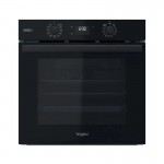 Forno da Incasso Multifunzione Elettrico Pirolito 60 cm Classe A+ Estetica Nera Steam+ Whirlpool OMSR58RU1SB