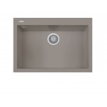 ON7610 Lavello 1 vasca Plados Serie One 76-10 code 72 ULTRAGRANIT TARTUFO