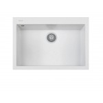 ON7610 Lavello 1 vasca Plados Serie One 76-10 code 90 ULTRAGRANIT BIANCO OPALE