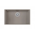 Plados ON7610ST-72 Lavello 1 Vasca Installazione Sottotop Serie One 76-10 ST finitura 72 ULTRAGRANIT TARTUFO 