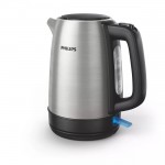 Bollitore elettrico Cordless Acqua Capacità 1.7 Litri Potenza 2200 Watt Spegnimento automatico colore Acciaio Philips HD9350/90