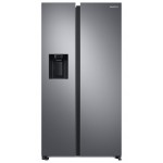 Frigorifero Side by Side 2 Porte EcoFlex AI Classe E 634 Litri Metal Inox Dispenser di acqua e ghiaccio senza allaccio idrico Samsung RS68CG852ES9EF