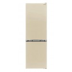 Frigorifero Libera Installazione Combinato Classe E No Frost Altezza 186 cm Beige - Sabbia Sharp SJ-FBA09DMXJE