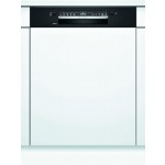 Bosch SMI2ITB33E Lavastoviglie da Incasso a con Frontalino a Vista Nero 60 cm 12 Coperti Classe E Serie 2