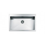 Lavello da Incasso 1 Vasca Monovasca 79 x 50 cm Acciaio Inox Serie Amalthea Apell SQ72ISC