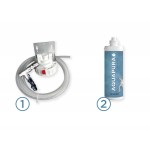 KIt con Microfiltro aquapura 2 e Kit installazione 2 Schock SXKITACQUA