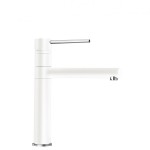 Miscelatore Cucina con bocca a fontana finitura bianco assoluto AQUALINE SCHOCK SXLINE01