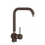 Miscelatore cucina monocomando con canna a ponte finitura mocha AQUATIME SCHOCK SXTIME63