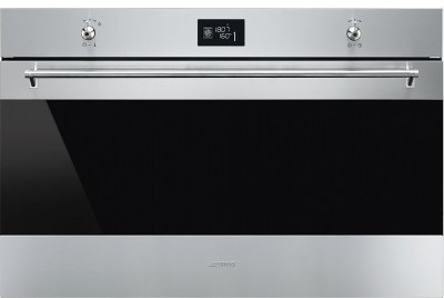 Forno da Incasso Multifunzione Elettrico termoventilato 90 cm Acciaio Inox Estetica Classica Classe energetica A+ SMEG SF9390X1