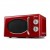 Girmi FM2102 Forno Microonde Combinato Vintage Design Rosso 20 Litri  700+800W - Cottura combinata - Funzione scongelamento