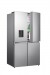 Hisense RQ758N4SWSE Frigorifero Libera Installazione Side by Side 4 Porte Total No Frost Classe E Dispenser acqua Silver 