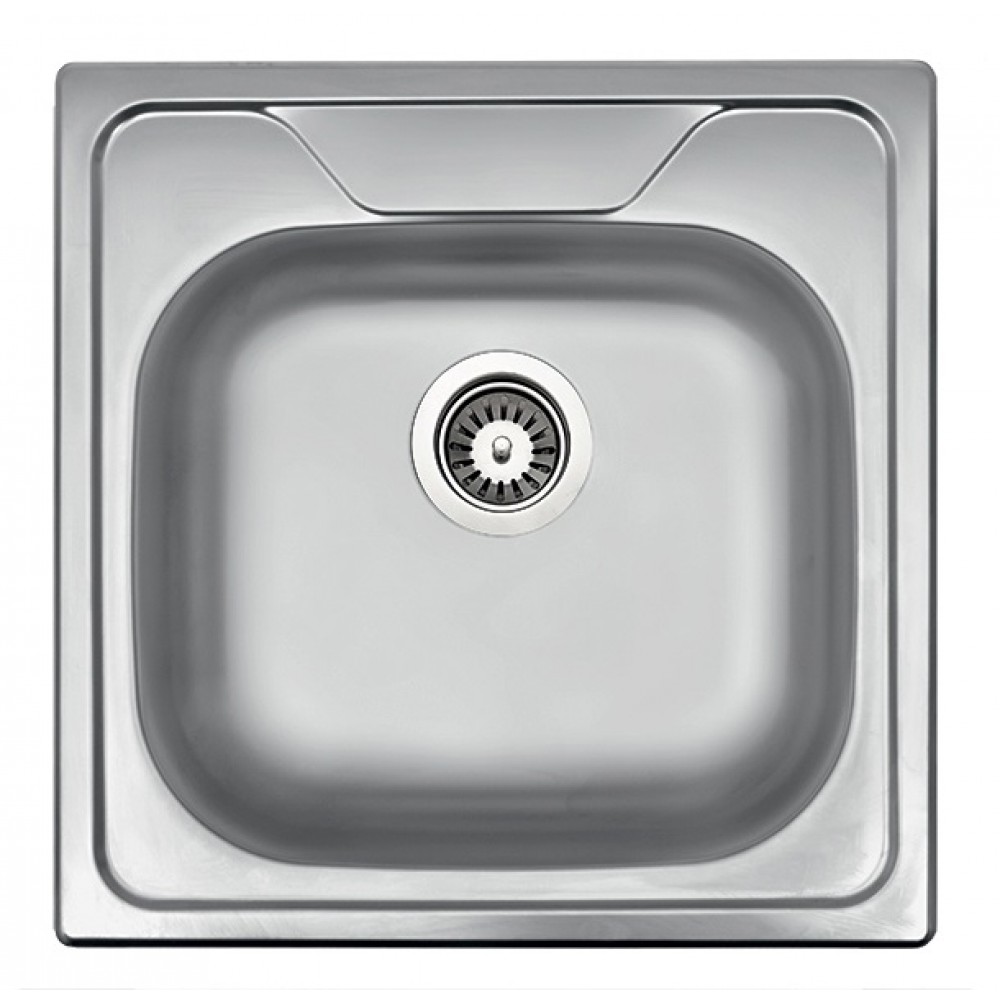 Lavello da Incasso 1 Vasca Monovasca 50 x 50 cm Acciaio Inox Serie Oceano  Apell OH501IPC