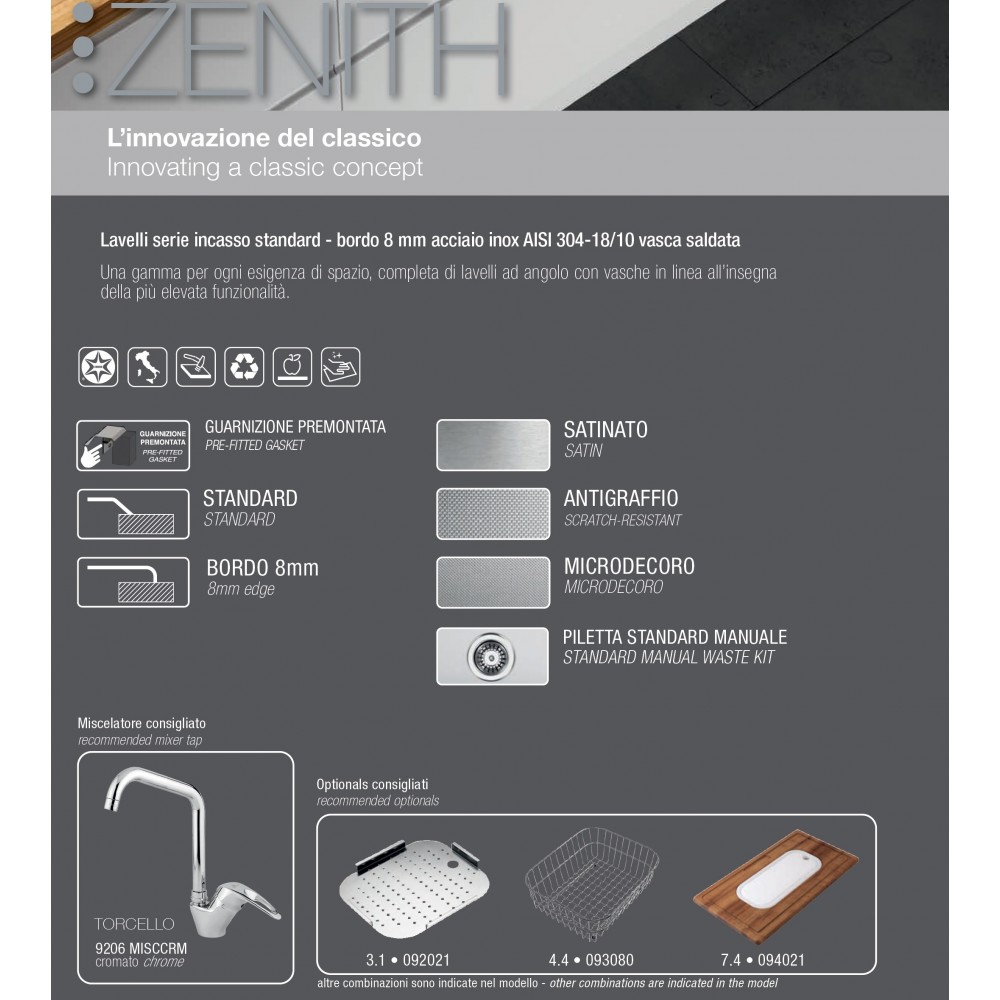 ZENITH - dal 1924, è il marchio di riferimento per i prodotti da ufficio -  ZENITH