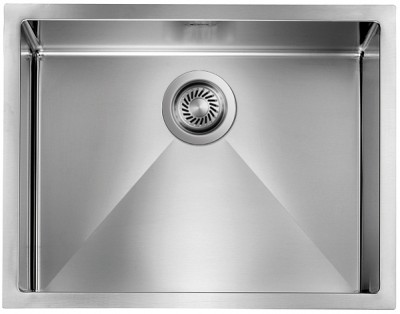 Lavello da Incasso 1 Vasca 57 x 45 cm Sottotop Acciaio Inox Satinato FILORAGGIATO CM 012008.X0.01.2018 - 012008XCSSP