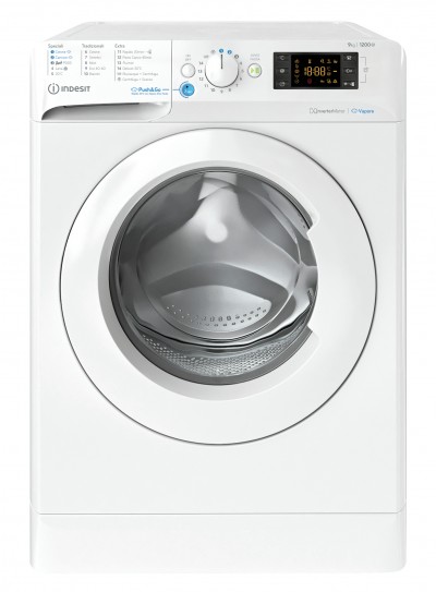 Indesit BWE 91296X WV IT Lavatrice Libera Installazione Carica Frontale 9 Kg Classe A Centrifuga 1200 giri/min. Bianco 