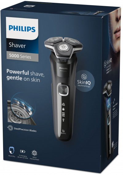 Philips S5898/25 SHAVER Series 5000 Rasoio elettrico Wet & Dry