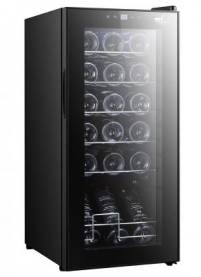 Cantinetta Vino Frigo 18 Bottiglie Classe energetica G Raffreddamento 5-18° C colore Nero - Melchioni Vermentino 18 C