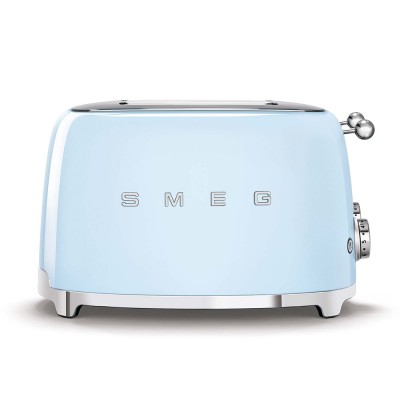 Tostapane 4 Scomparti 4 Fette Anni 50 Azzurro Smeg 50's Style TSF03PBEU