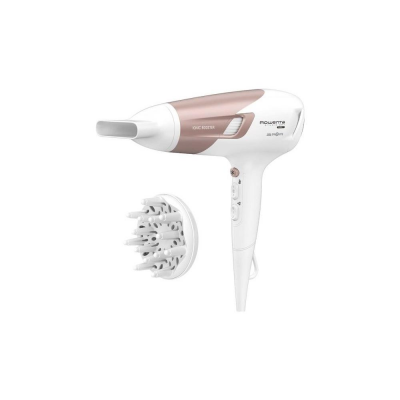 Phon asciugacapelli STUDIO DRY GLOW Bianco e Bronzo Rowenta CV5830