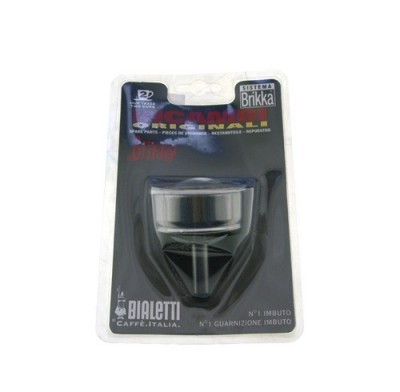 Imbuto 4 Tazze + 2 Guarnizioni Caffettiera Bialetti Originale 00818391as