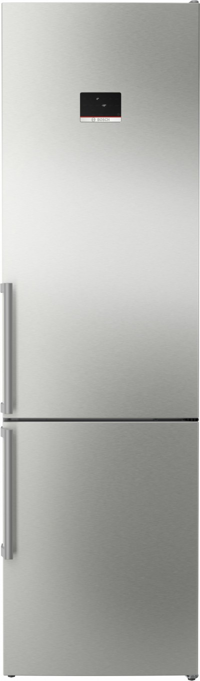 Frigorifero Combinato Libera Installazione Classe E No Frost Altezza 203 cm Acciaio Inox Serie 4 Bosch KGN397ICT 