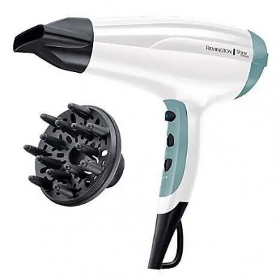 Remington Shine Therapy D5216 Asciugacapelli 2300W - Leggero e Silenzioso - Generatore di Ioni per lucentezza e meno effetto crespo - 3 livelli di riscaldamento