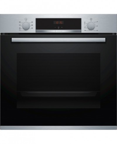 Forno da Incasso Multifunzione Elettrico Acciaio Inox Classe A Bosch Serie 2 HBA513BS1