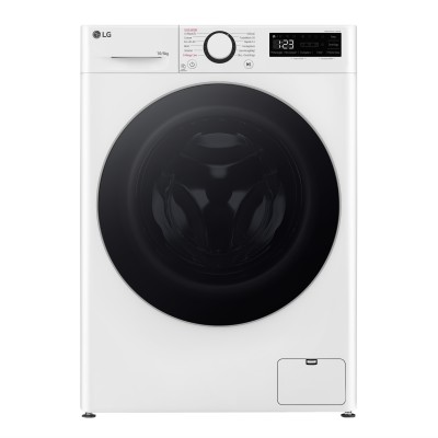 LG D4R5010TSWS Lavasciuga Libera Installazione 10 Kg Lavaggio - 6 Kg Asciugatura Classe D Profondità 56,5 cm 1400 giri/min. Funzione Vapore Bianco 