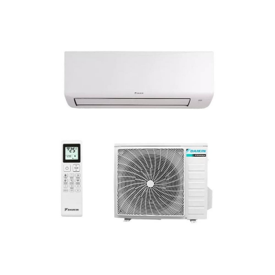 Climatizzatore Condizionatore fisso mono 9000 btu A++/A+ R32 SENSIRA 25 White Daikin FTXC25D + RXC25D