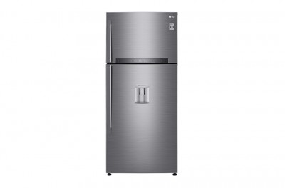 Frigorifero Libera Installazione Smart Doppia Total No Frost Porta Classe E Door-Cooling Wi-Fi Maniglie a barra Drink Dispenser Inox Platinum LG GTF744PZPZD