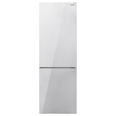 Frigorifero Combinato Libera installazione No Frost Classe E Altezza 186 cm Finitura Bianco Sharp SJ-BA31IEWGE 