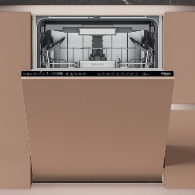 Lavastoviglie Incasso 60 cm 15 coperti Classe C Terzo Cesto Extra flessibile Hotpoint H7I HP42 LO