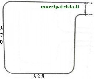 Resistenza Forno Superiore Ariston Indesit Originale 010687