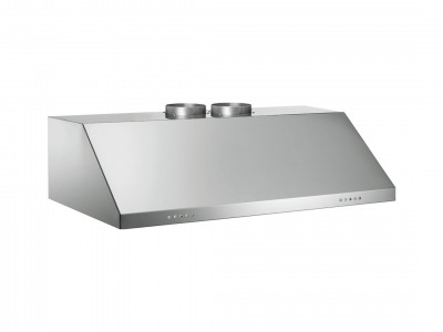 Cappa Incasso Sotto Pensile 120 cm 2 Motori Acciaio Inox Serie Professional Bertazzoni KU120PRO2XA