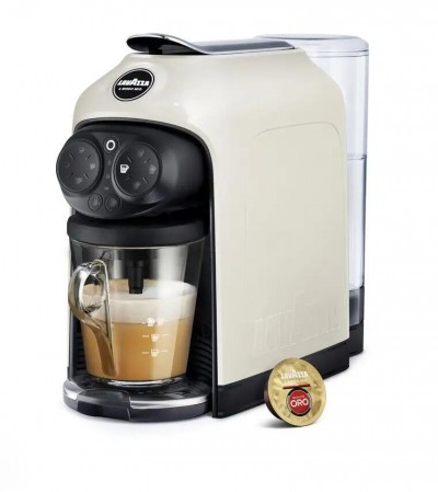 Lavazza A Modo Mio Deséa White Cream -  Macchina per Caffè Bianco